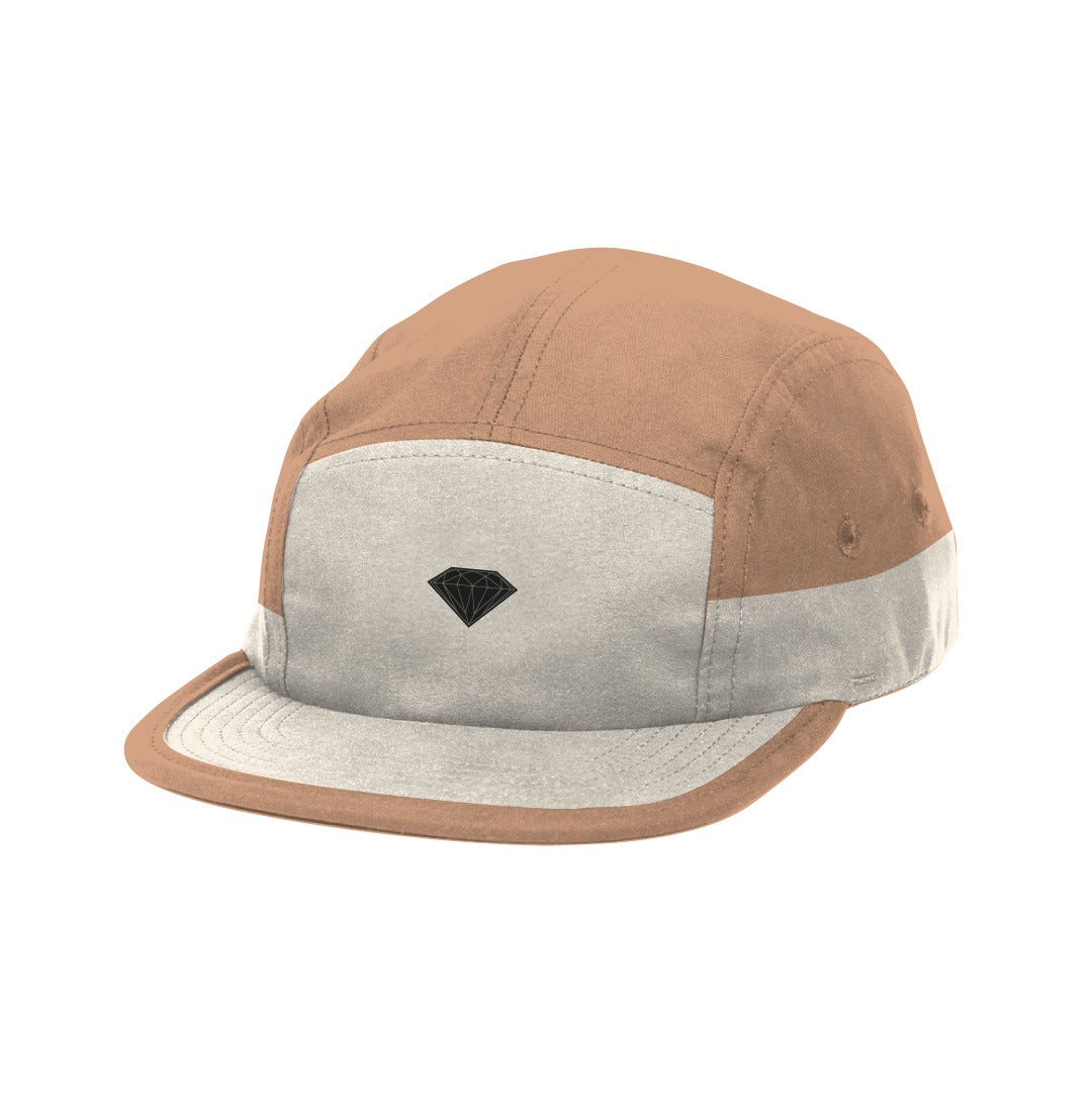 Boné Diamond Brilliant Rubber Applique 5 Panel Camper