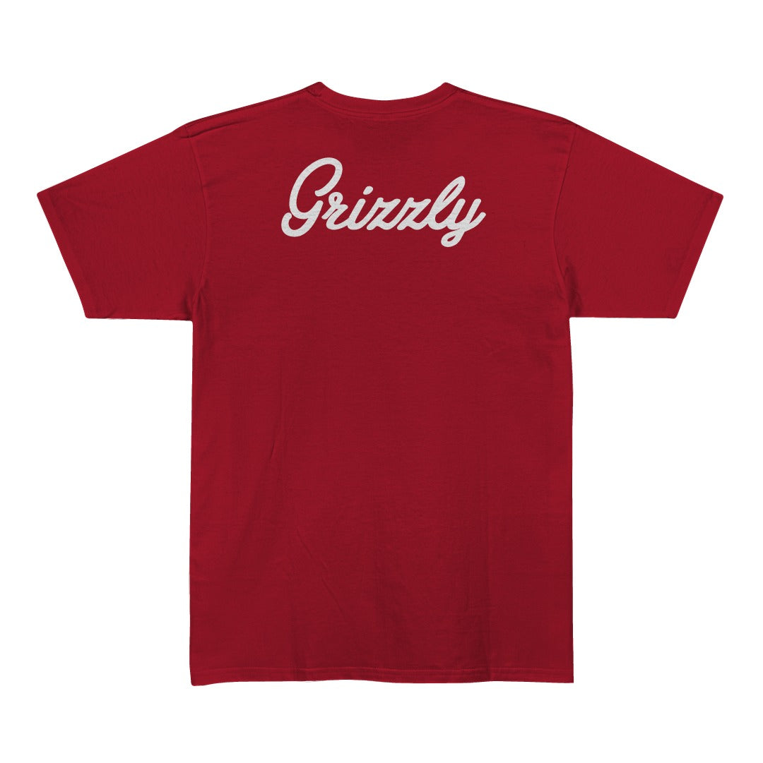 Camiseta Grizzly Back Script Logo Tee