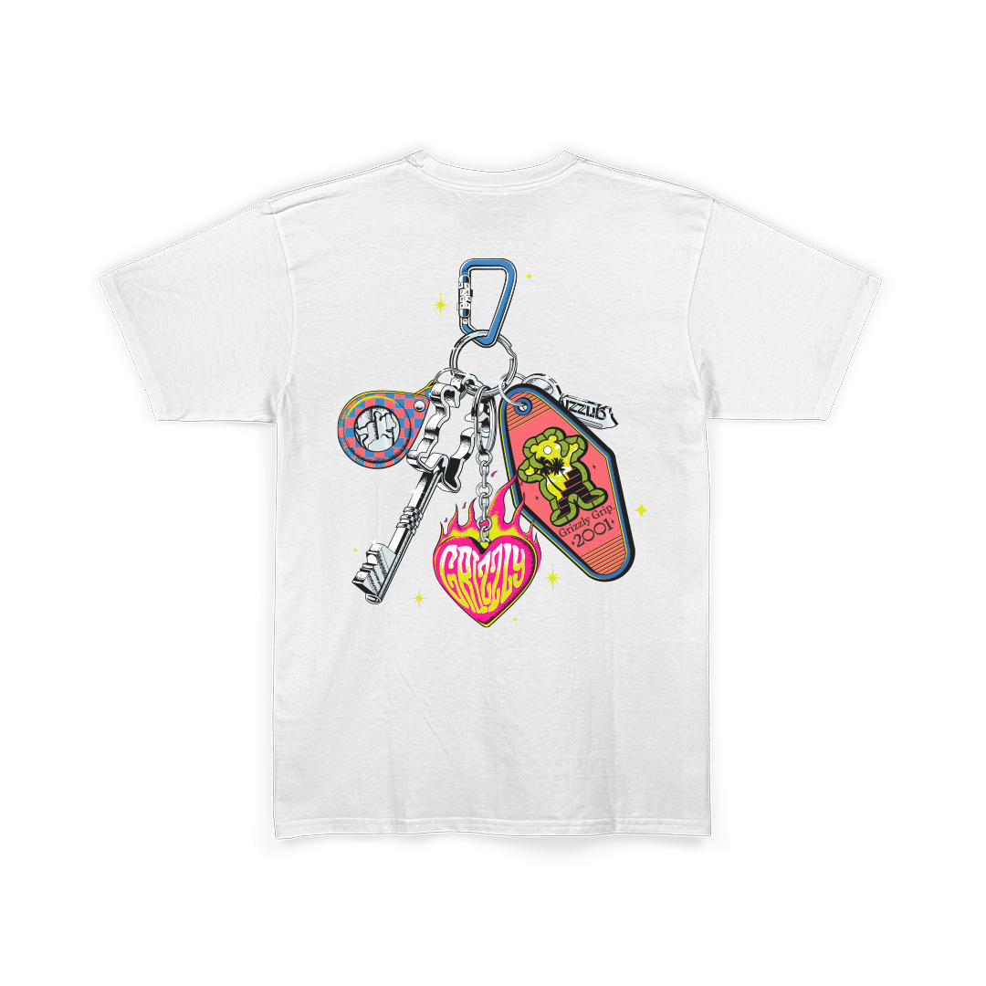 Camiseta Grizzly Keys Open Doors Tee