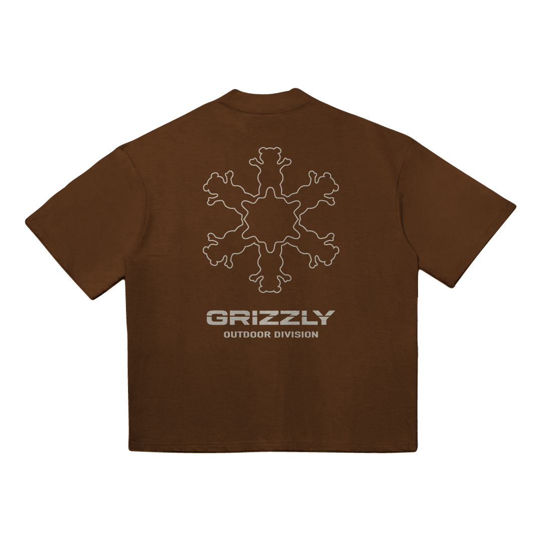 Camiseta Grizzly Outdoor Division Oversized Tee