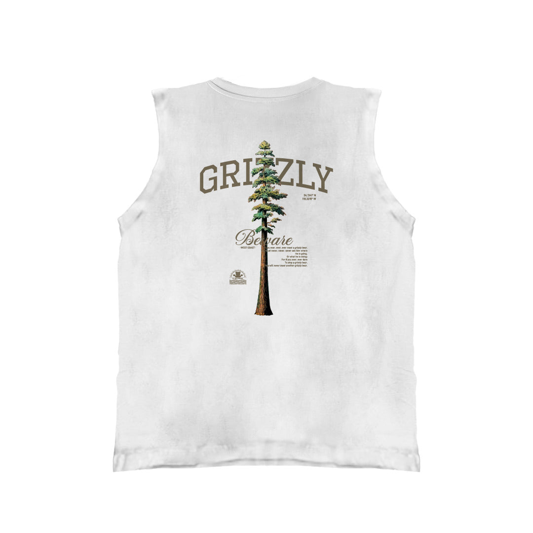 Camiseta Grizzly Tallest Pine Sleeve Less