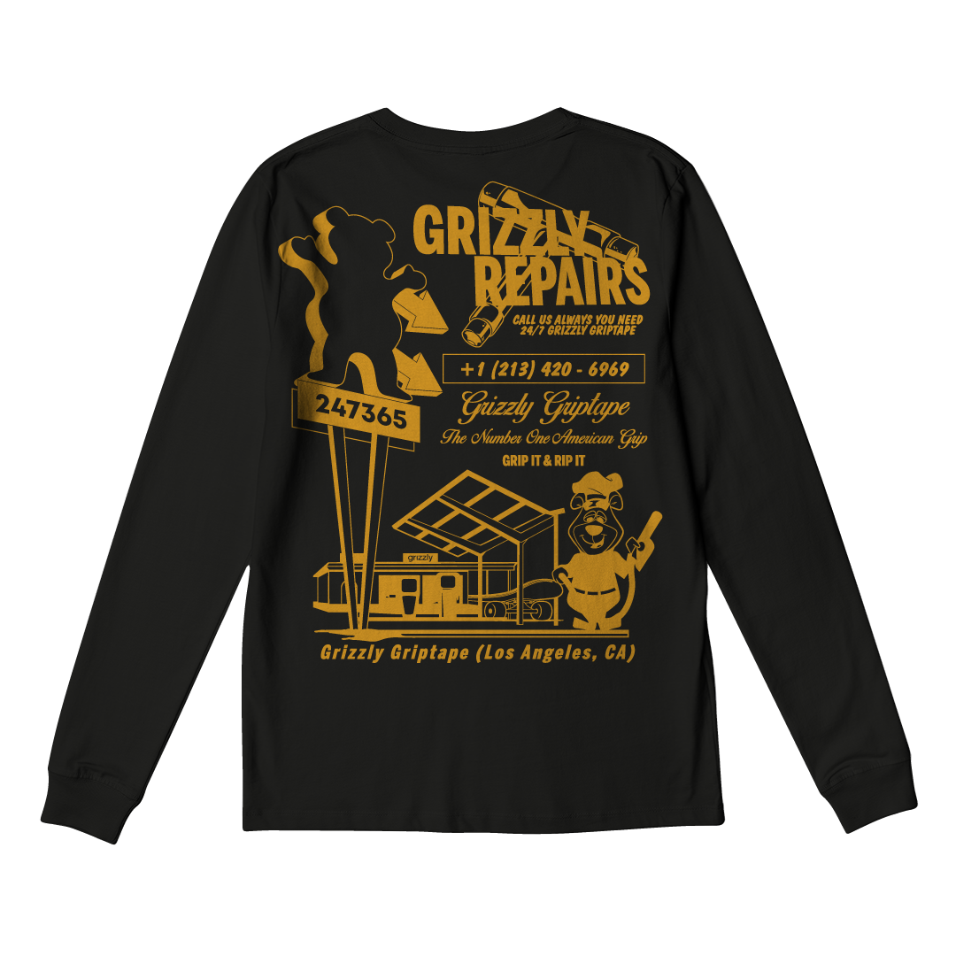 Camiseta Grizzly Repairs L/s Tee