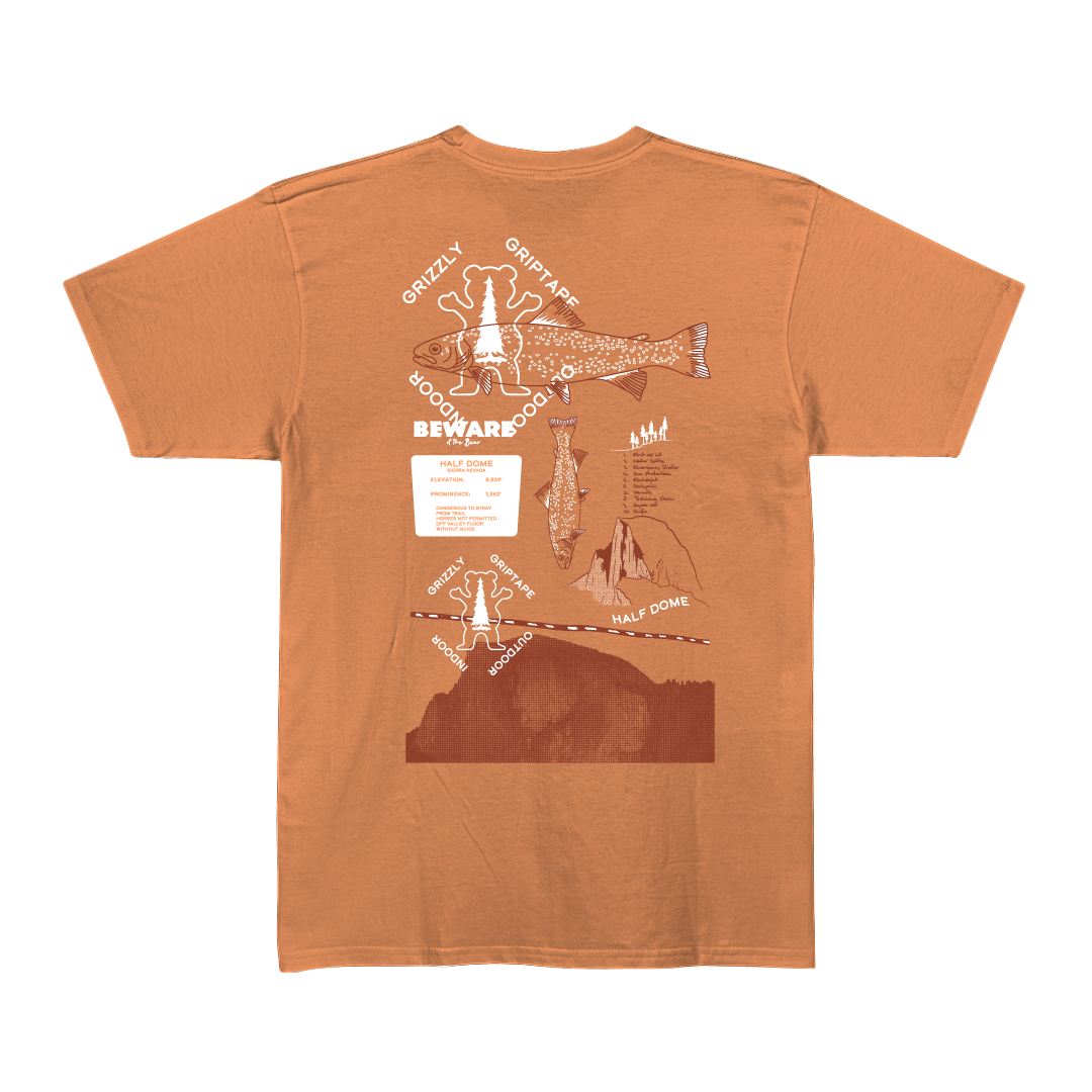 Camiseta Grizzly Half Dome Tee