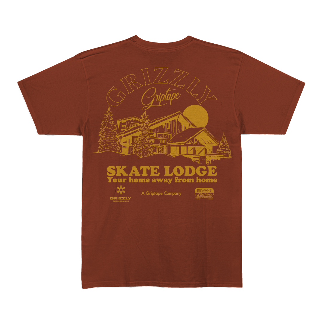 Camiseta Grizzly Skate Lodge Tee