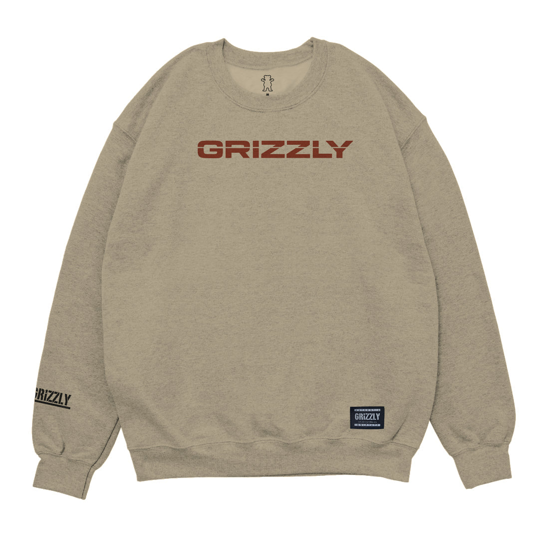Moletom Grizzly Outdoor Division Crew Neck