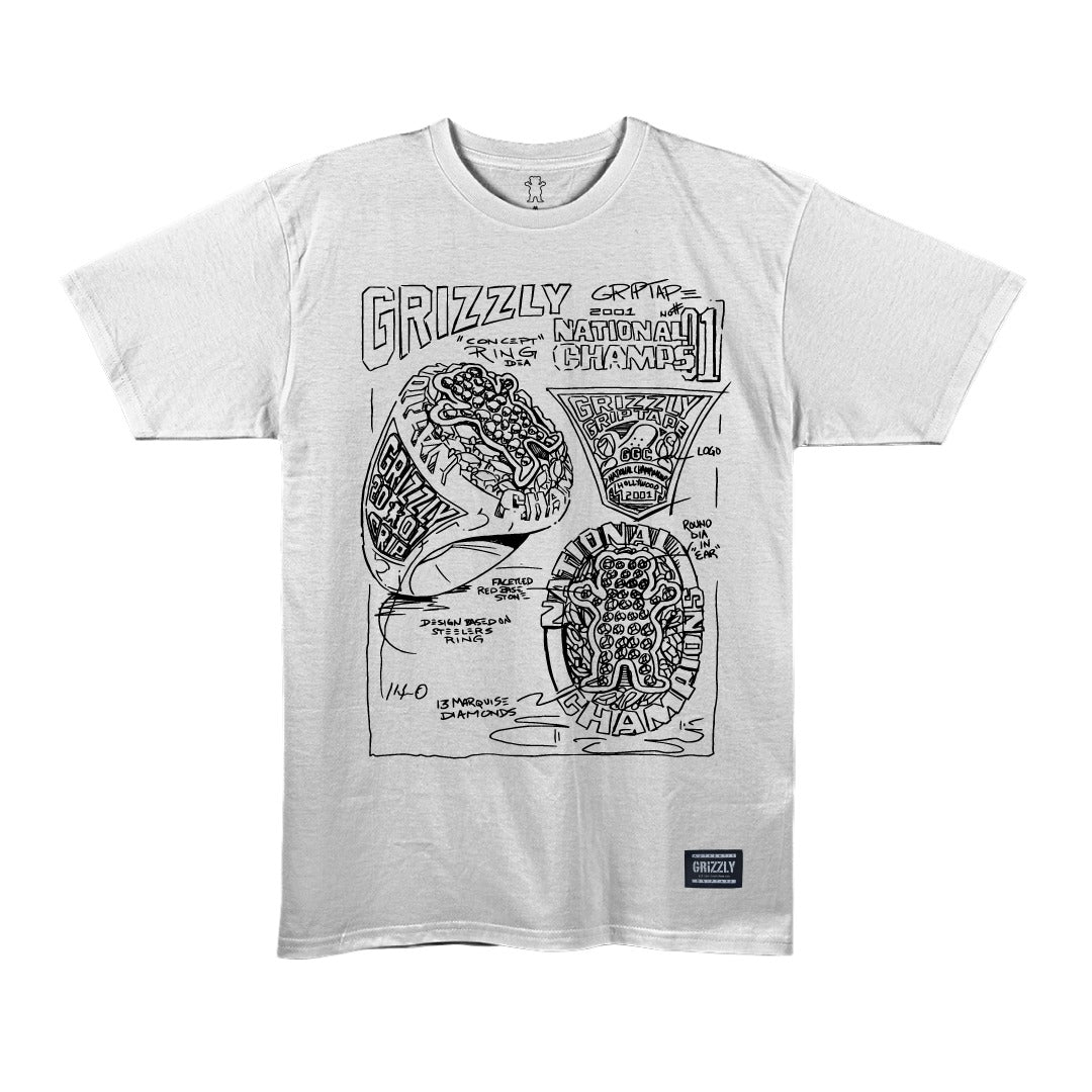 Camiseta Grizzly Custom Ring Tee