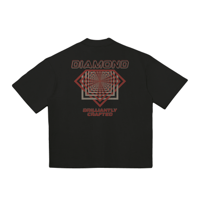Camiseta Diamond Retro Oversized Tee