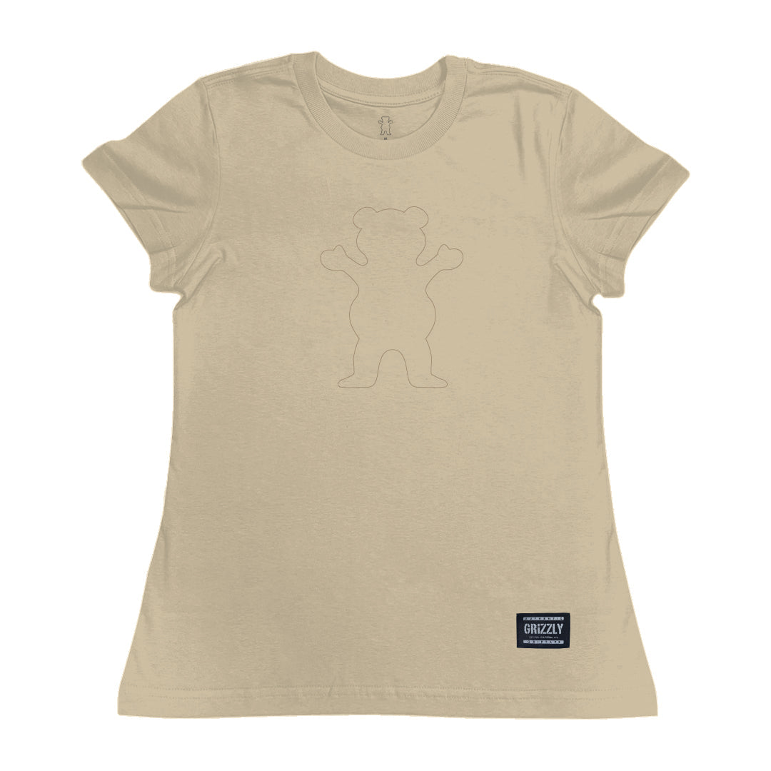 Camiseta Grizzly Outline Og Bear Girls Tee