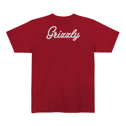 Camiseta Grizzly Back Script Logo Tee