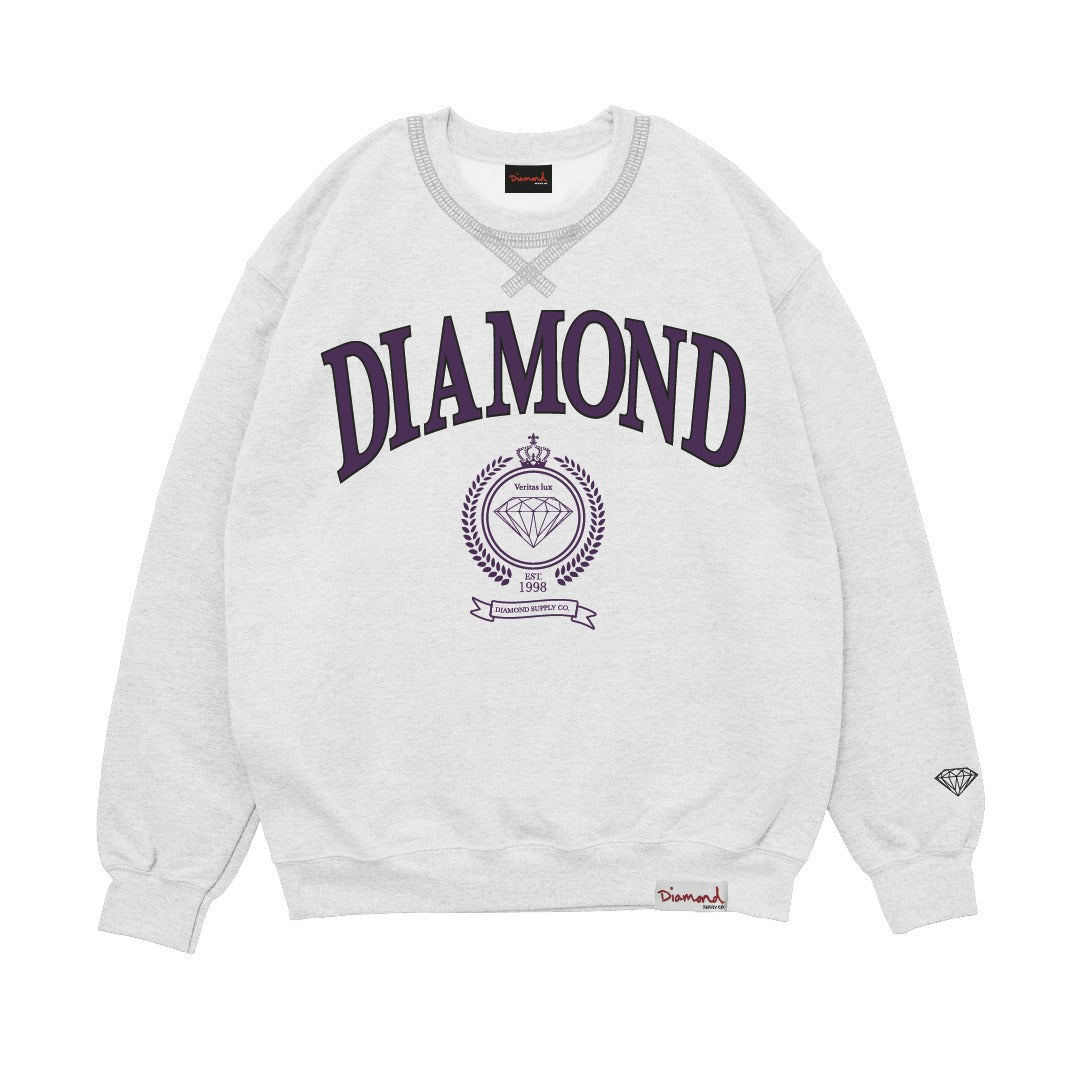 Moletom Diamond College Crest Crew Neck