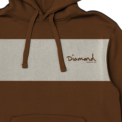 Moletom Diamond Mini Script Cut Hoodie