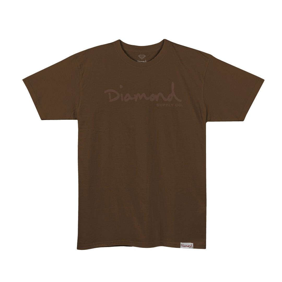 Camiseta Diamond Og Script Tee