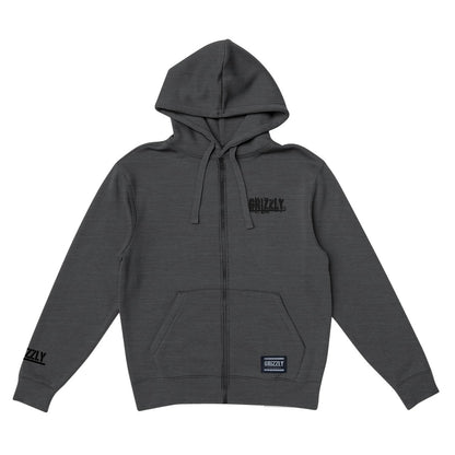 Moletom Grizzly Static Age Ziper Hoodie
