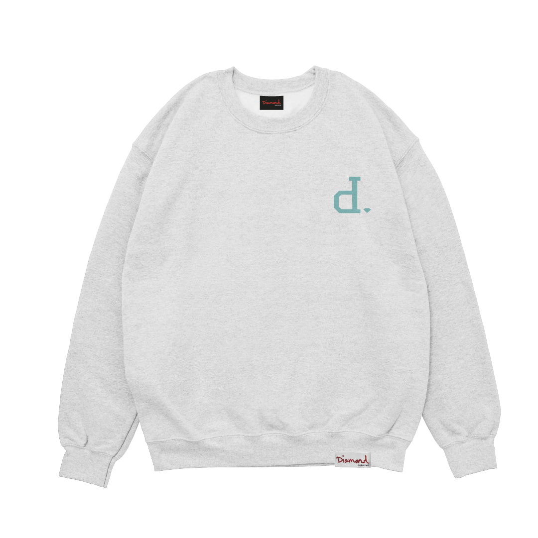 Moletom Diamond Un Polo Script Crew Neck