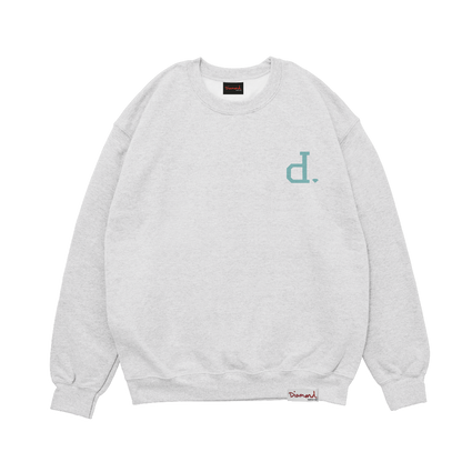 Moletom Diamond Un Polo Script Crew Neck