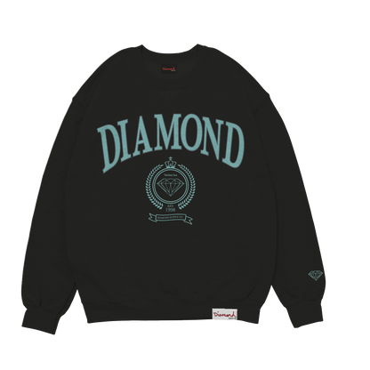 Moletom Diamond College Crest Crew Neck