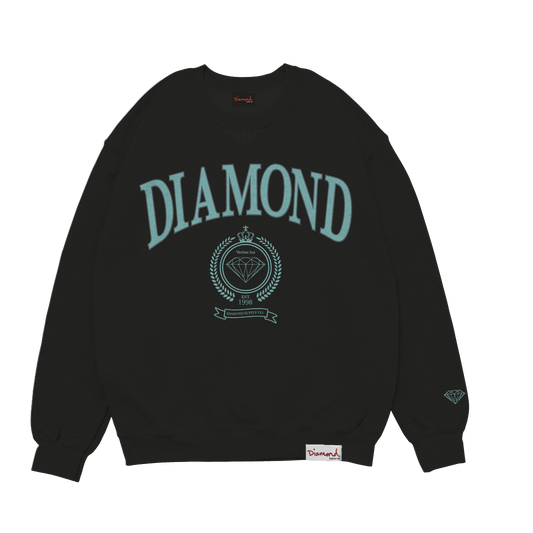 Moletom Diamond College Crest Crew Neck