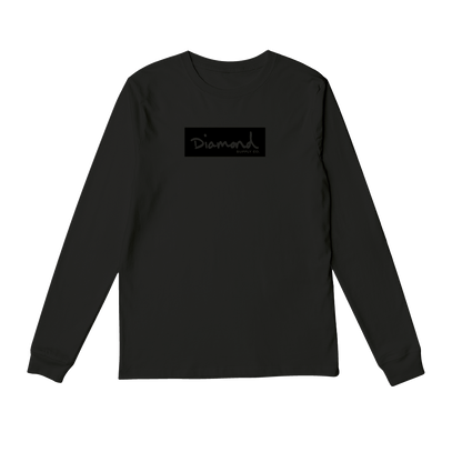 Camiseta Diamond Tonal Box Logo L/s Tee