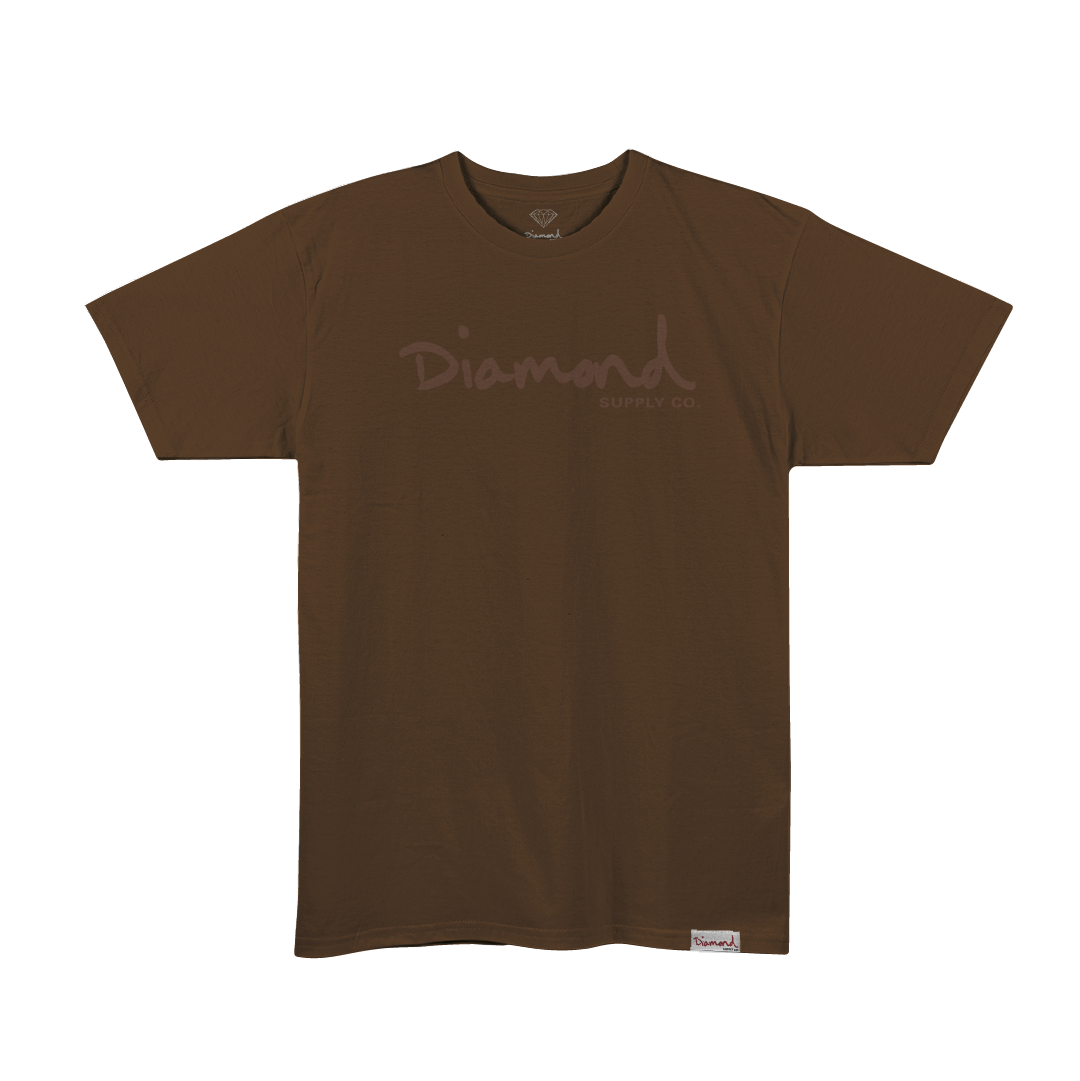 Camiseta Diamond Og Script Tee