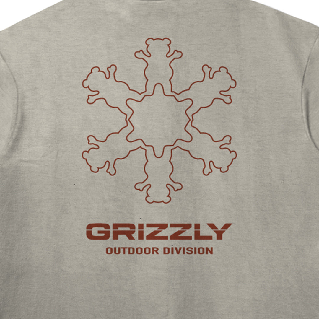 Camiseta Grizzly Outdoor Division Oversized Tee