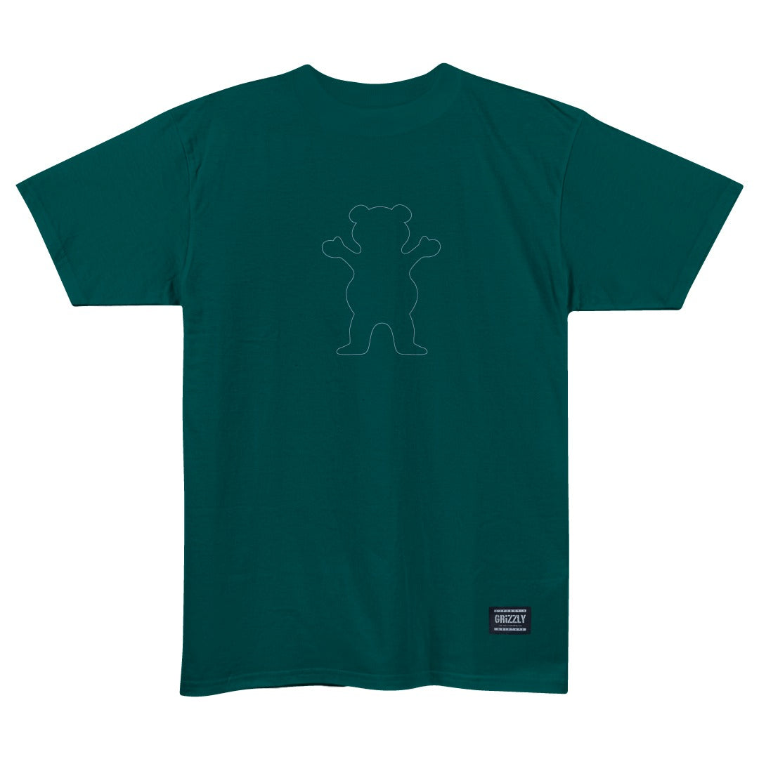 Camiseta Grizzly Outline Og Bear Tee