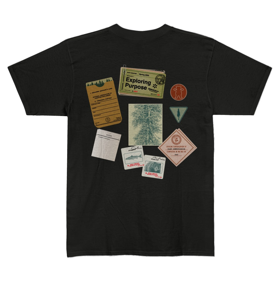 Camiseta Grizzly Bulletin Board Tee