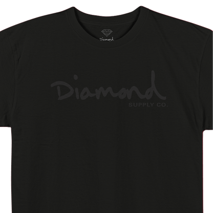 Camiseta Diamond Og Script Tee