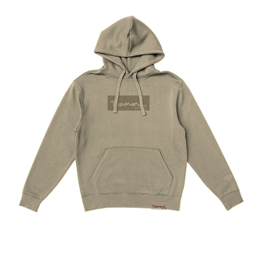 Moletom Diamond Tonal Box Logo Hoodie