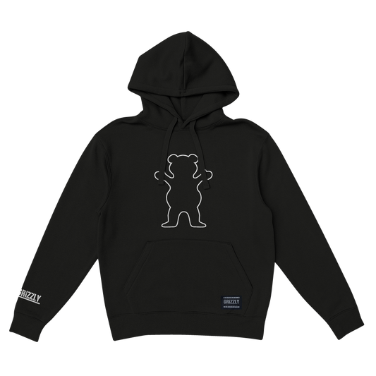 Moletom Grizzly Outline Og Bear Hoodie