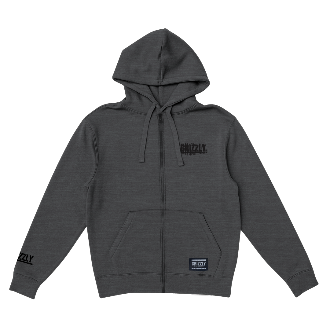 Moletom Grizzly Static Age Ziper Hoodie