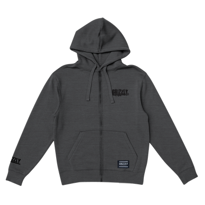 Moletom Grizzly Static Age Ziper Hoodie