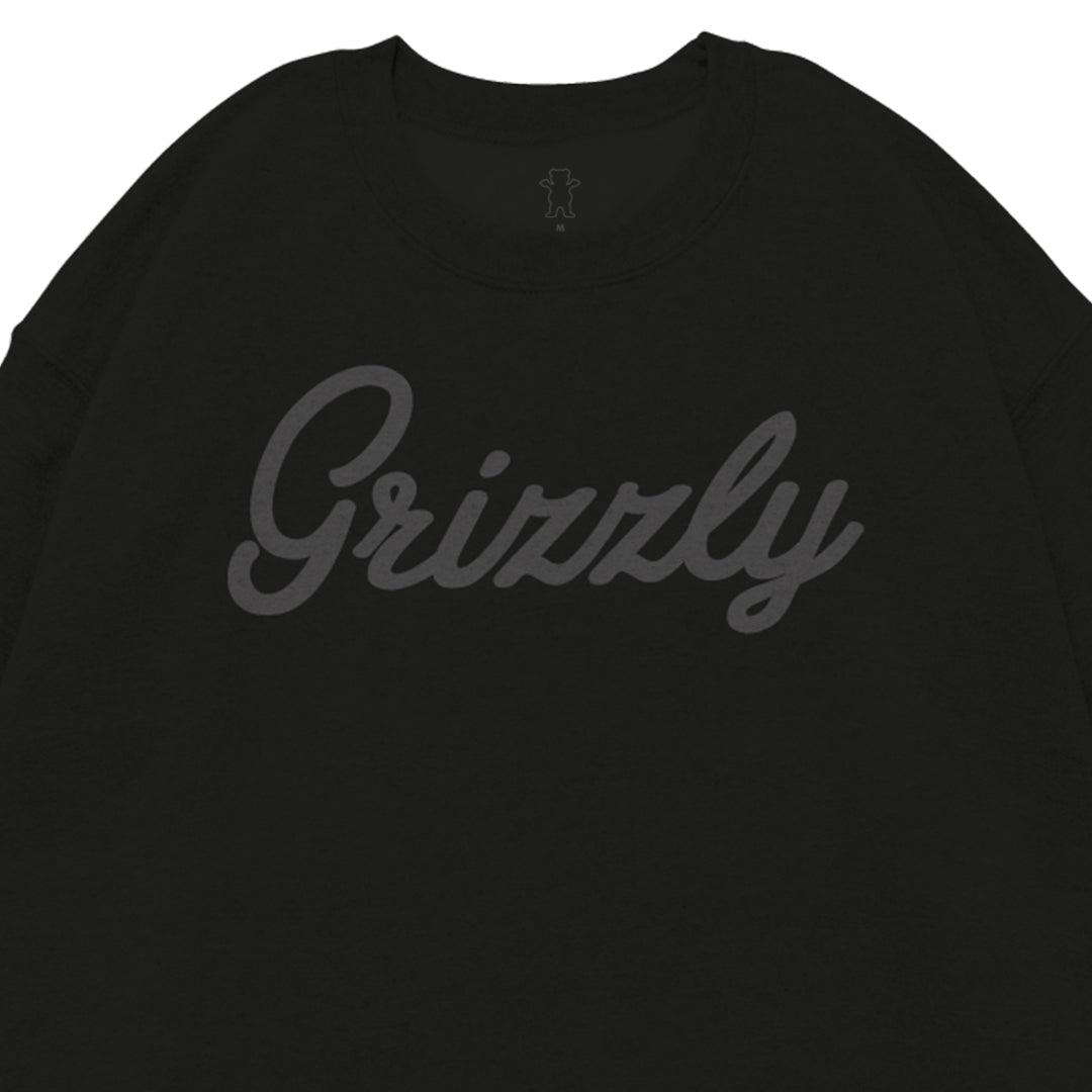 Moletom Grizzly Script Logo Crew Neck