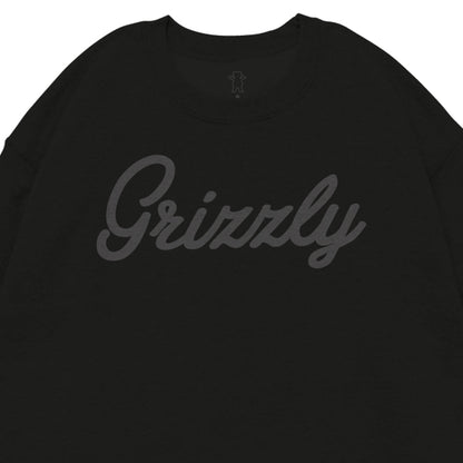 Moletom Grizzly Script Logo Crew Neck