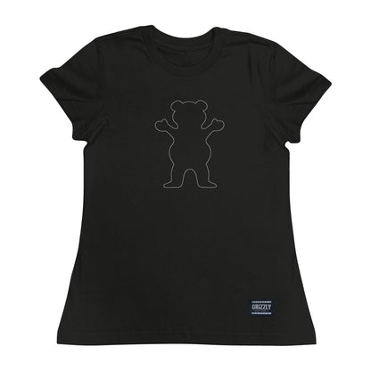Camiseta Grizzly Outline Og Bear Girls Tee
