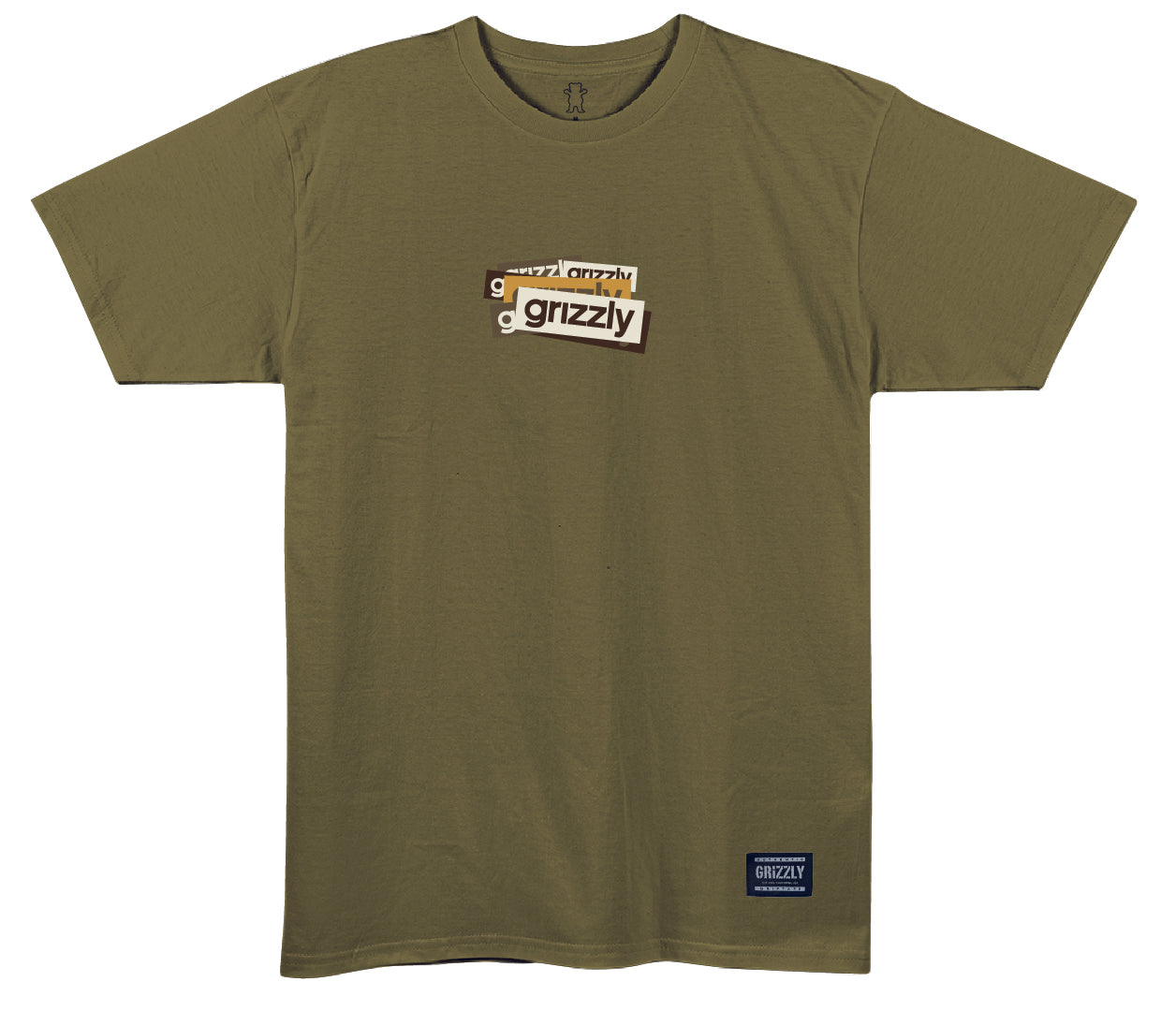 Camiseta Grizzly Overlap Tee
