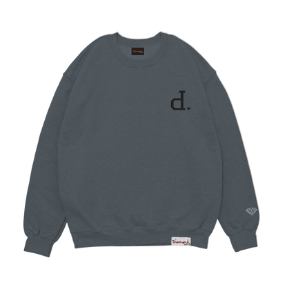 Moletom Diamond Un Polo Script Crew Neck