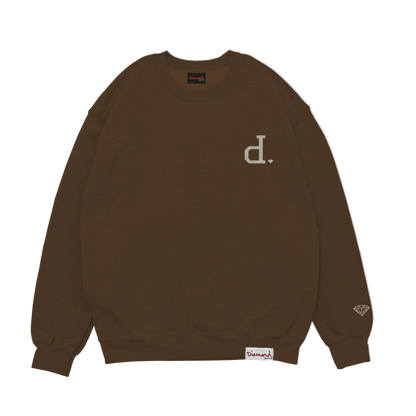 Moletom Diamond Un Polo Script Crew Neck