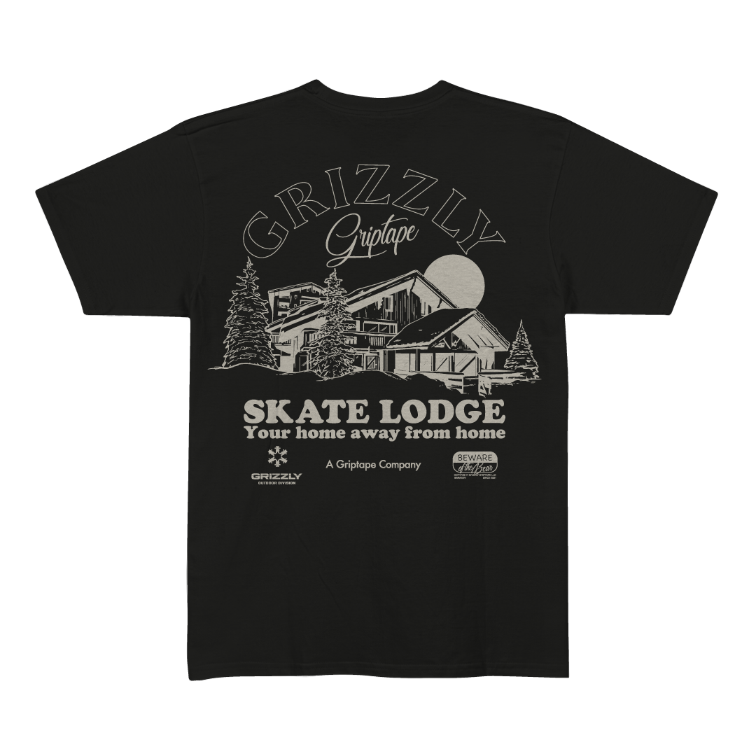 Camiseta Grizzly Skate Lodge Tee