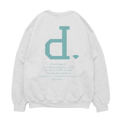 Moletom Diamond Un Polo Script Crew Neck