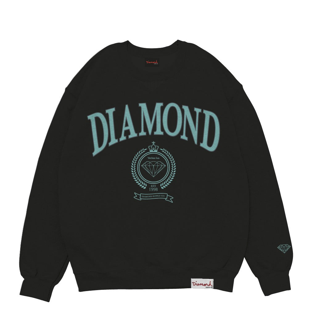 Moletom Diamond College Crest Crew Neck