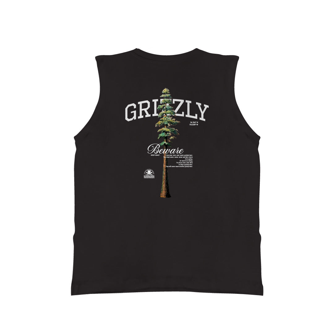 Camiseta Grizzly Tallest Pine Sleeve Less