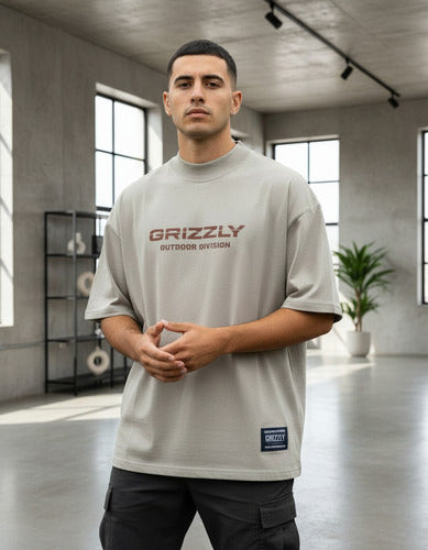 Camiseta Grizzly Outdoor Division Oversized Tee