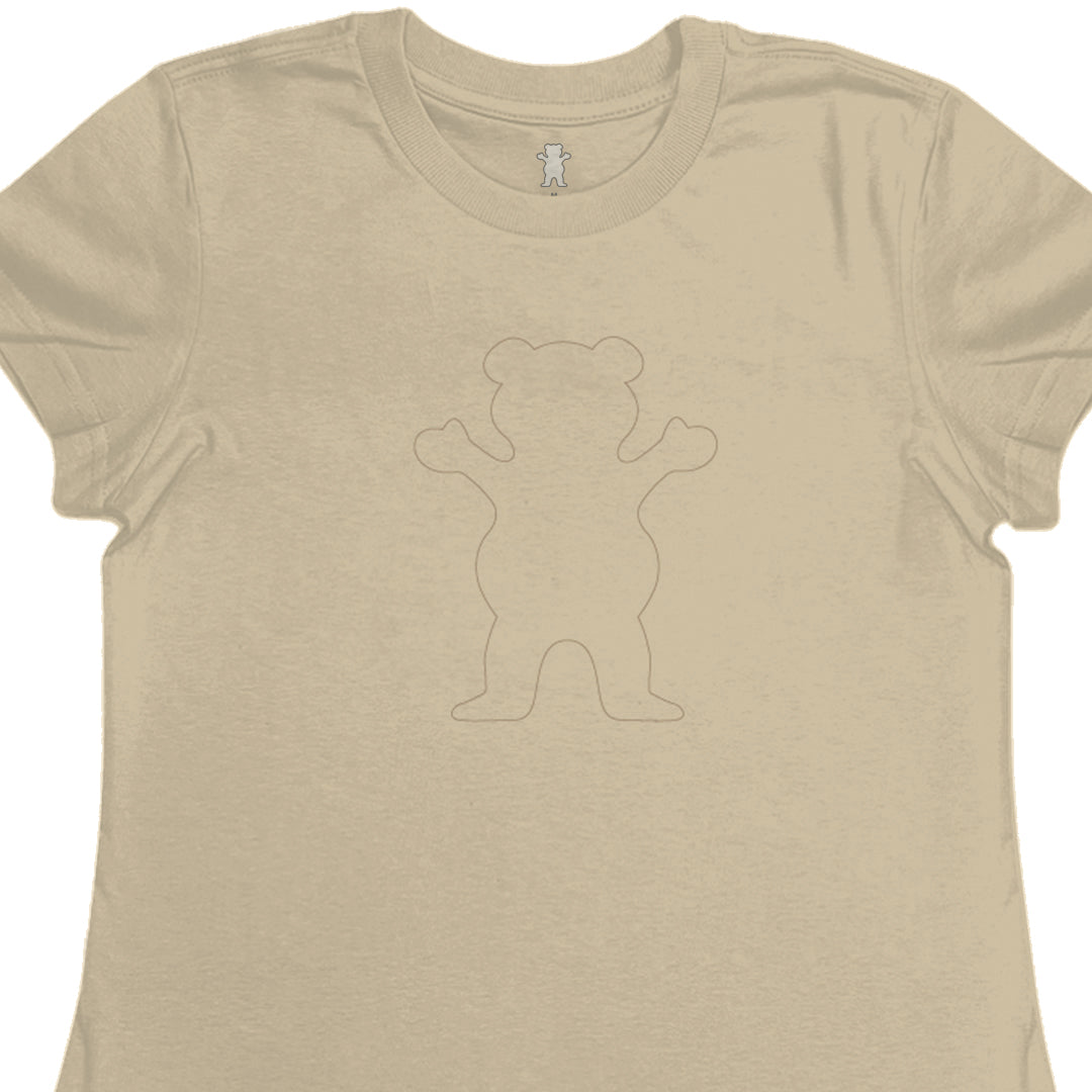 Camiseta Grizzly Outline Og Bear Girls Tee