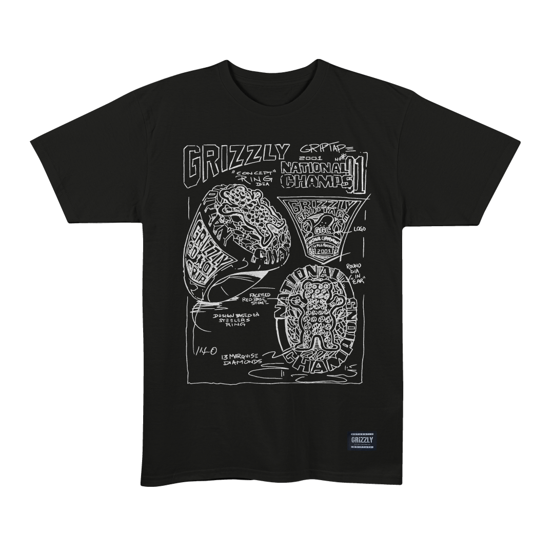 Camiseta Grizzly Custom Ring Tee