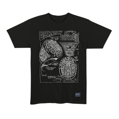 Camiseta Grizzly Custom Ring Tee