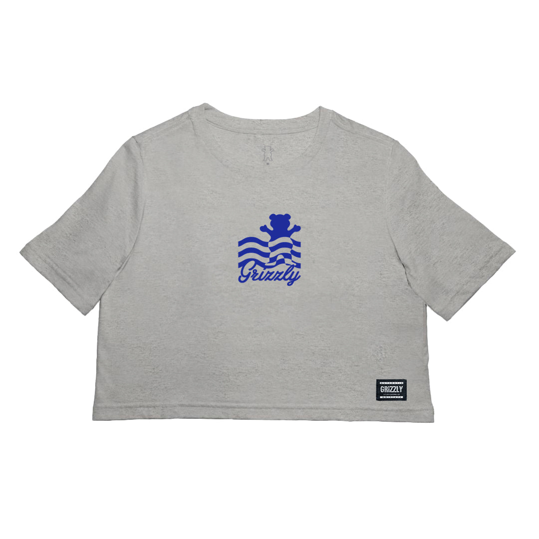 Cropped Grizzly Wavy Tee