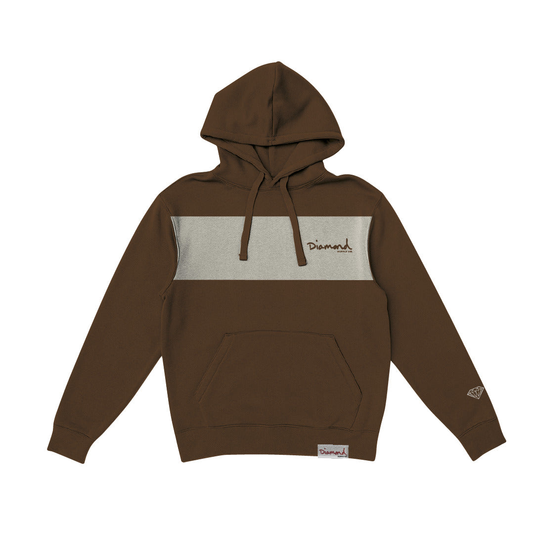 Moletom Diamond Mini Script Cut Hoodie