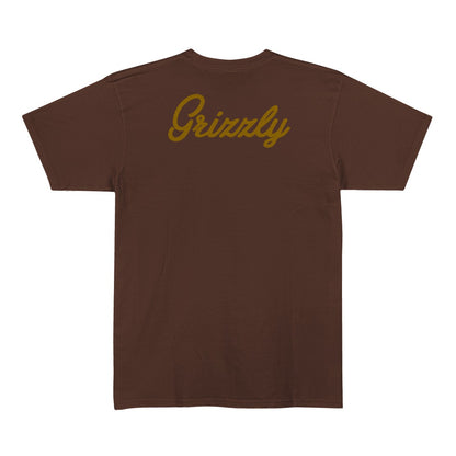 Camiseta Grizzly Back Script Logo Tee