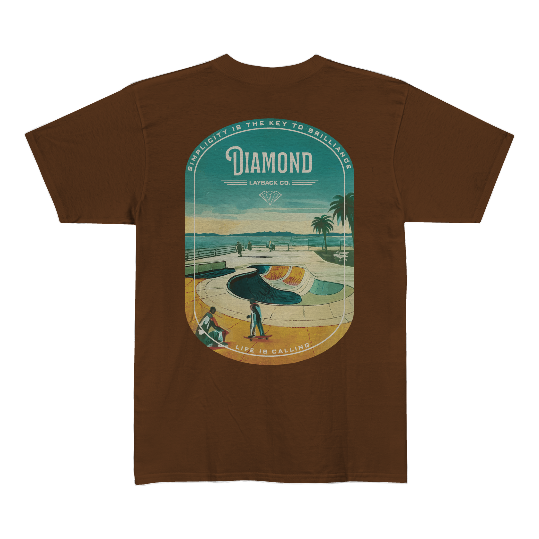 Camiseta Dmnd x Layback L. Tee