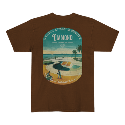 Camiseta Dmnd x Layback L. Tee